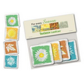 Plantable Coaster Set w/ Embedded Wildflower Seed